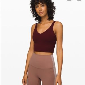 Lululemon Align Tank in Garnet
